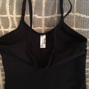 Maidenform shape wear tank top spanx black M